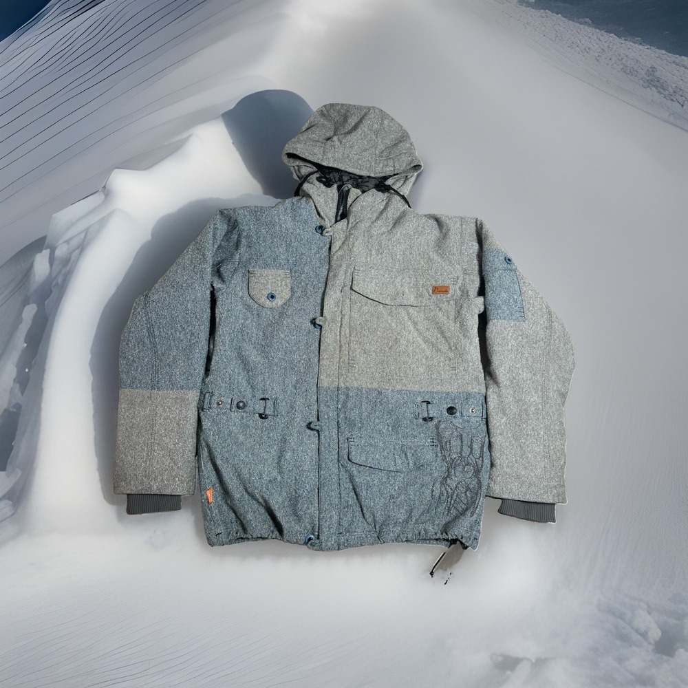 Grenade Fatigue Project Jacket Mens Medium Snowboard Ski Snowmobiling Grunge